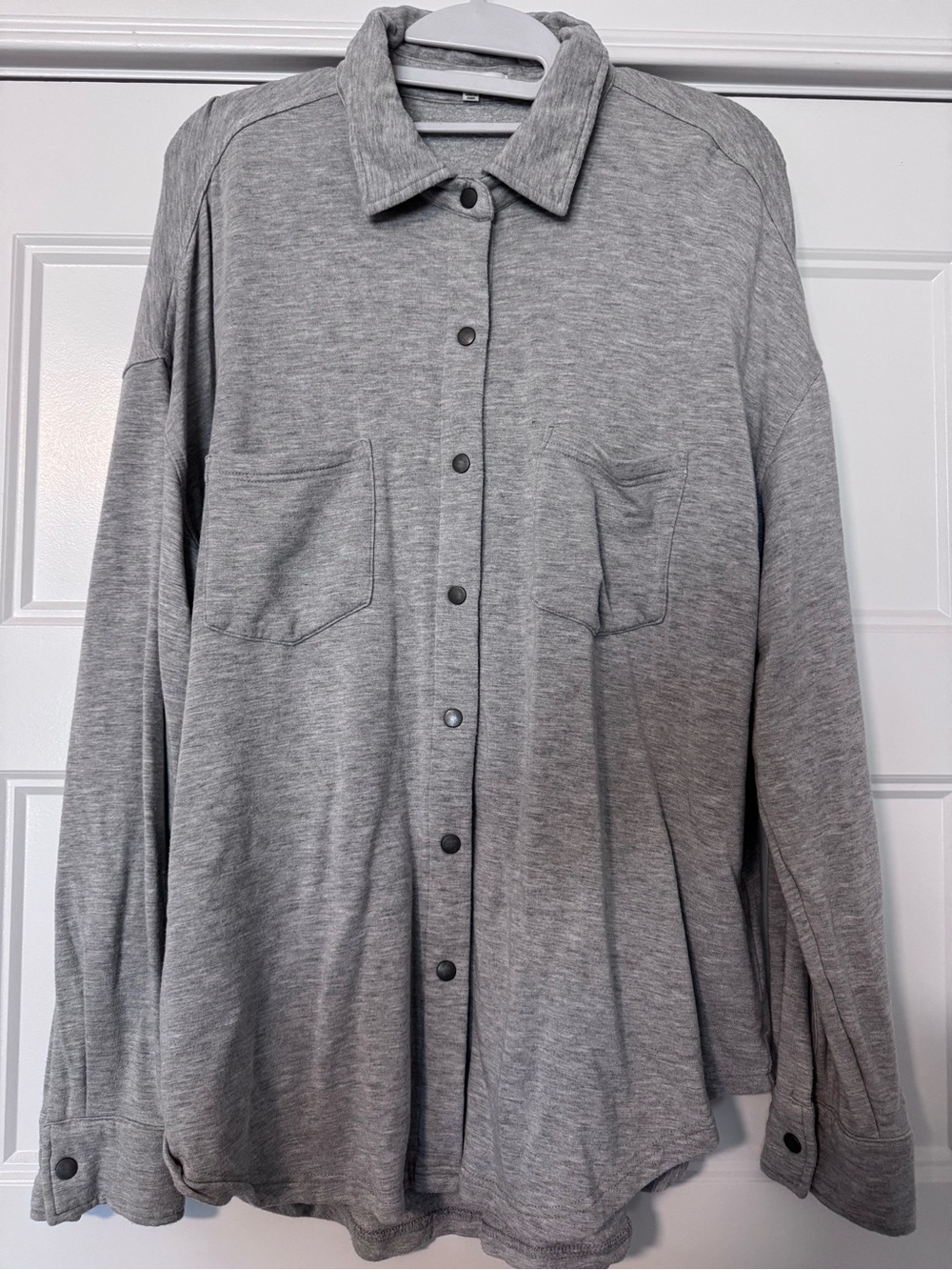 ZSupplyLightweight Grey Button-Up Jacket